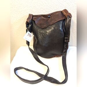 Crossbody purse - lamb hide